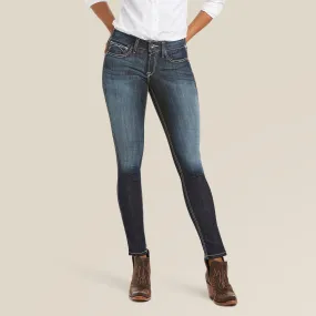 Ariat Women's R.E.A.L Mid Rise Outseam Ella Skinny Jean
