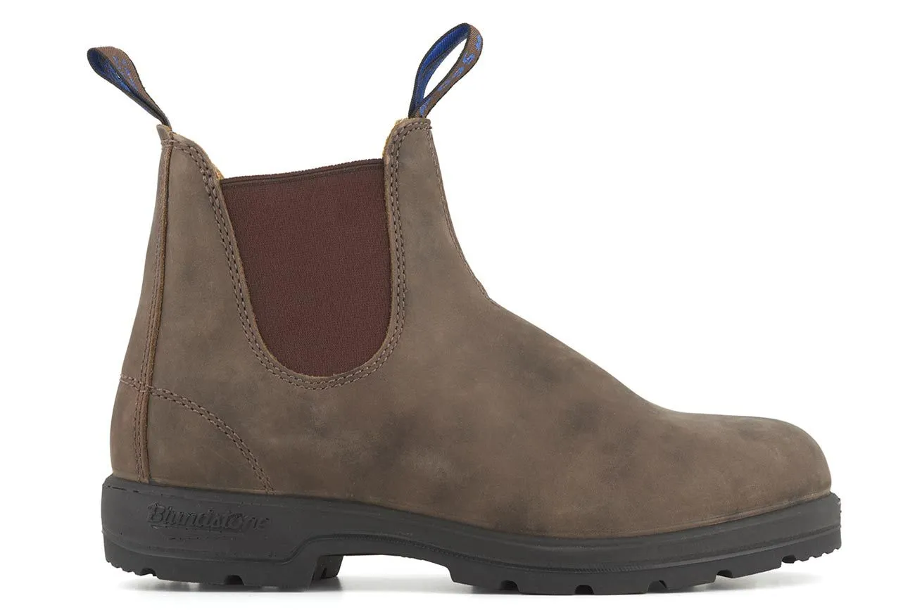 Blundstone Women's 584 Leather Chelsea Boots Rustic Brown