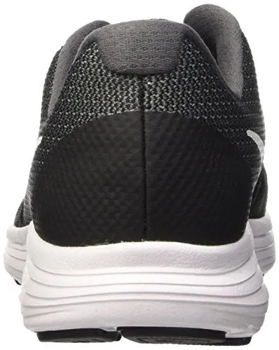 Boys' Nike Revolution 3 (GS) Running Shoe Dark Grey/White-Black-Pure Platinum 4.5Y