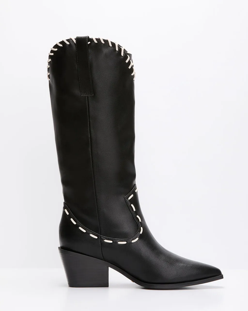 Brisk Walks Contrast Stitch Western Boots