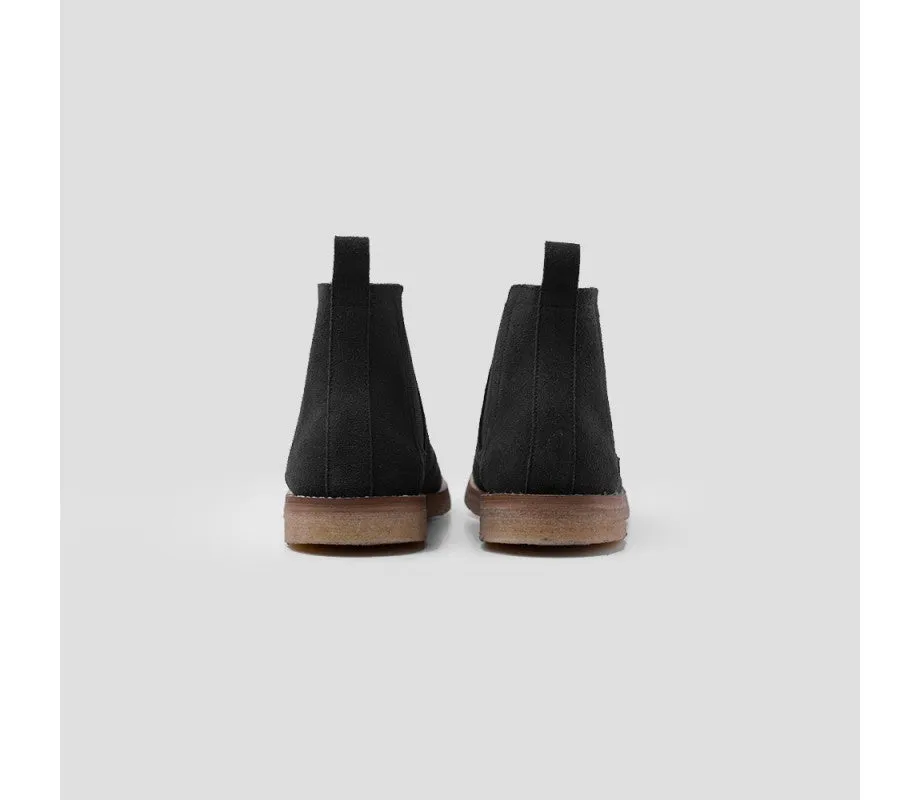 Chelsea Boots Black Suede