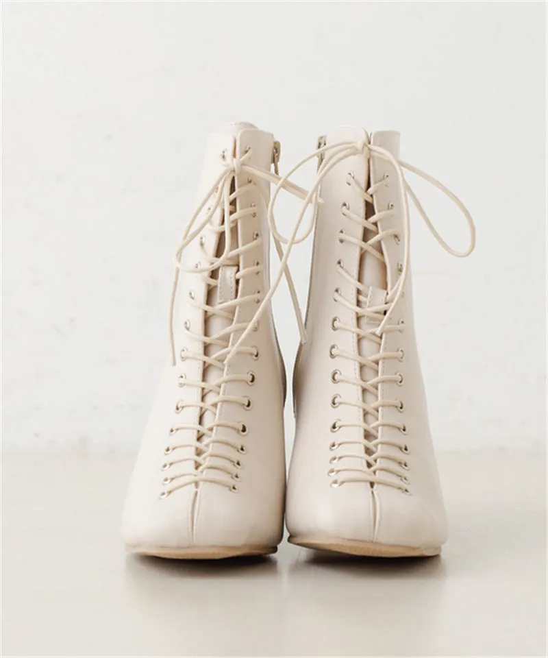 Chico Autumn And Winter Boots Simple Fashion Side Zipper Ankle Boots