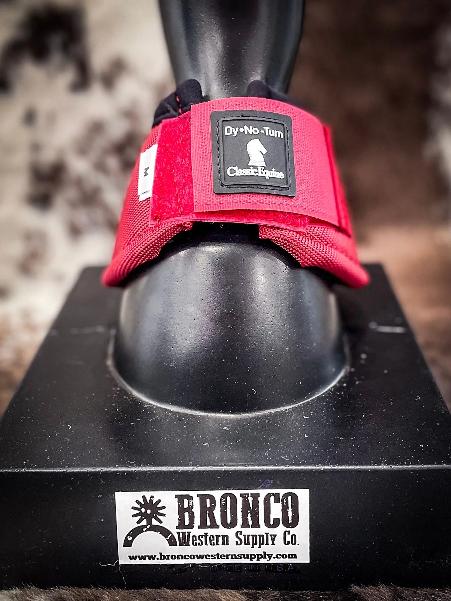 Classic Equine No-Turn Bell Boot - Solid Colors