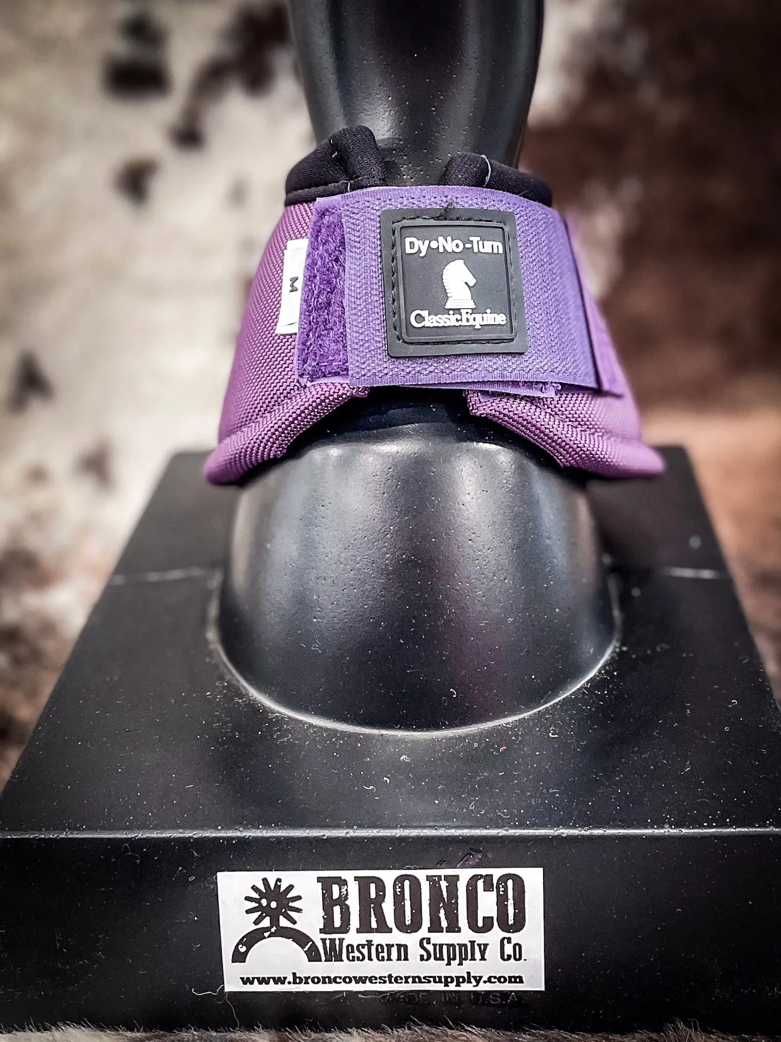 Classic Equine No-Turn Bell Boot - Solid Colors