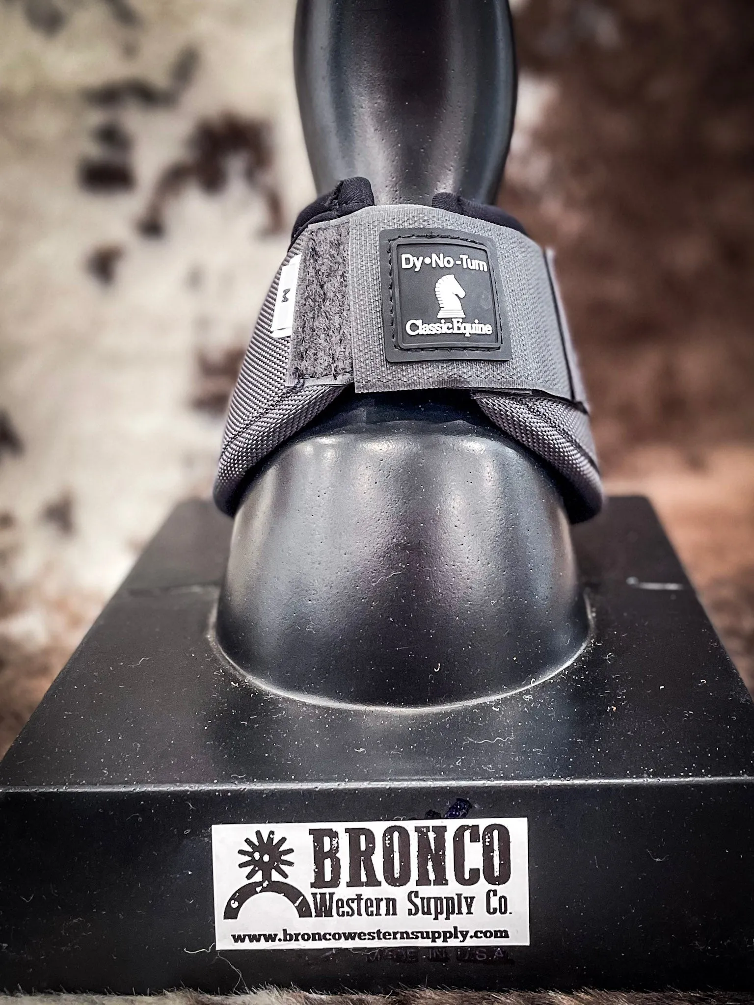 Classic Equine No-Turn Bell Boot - Solid Colors