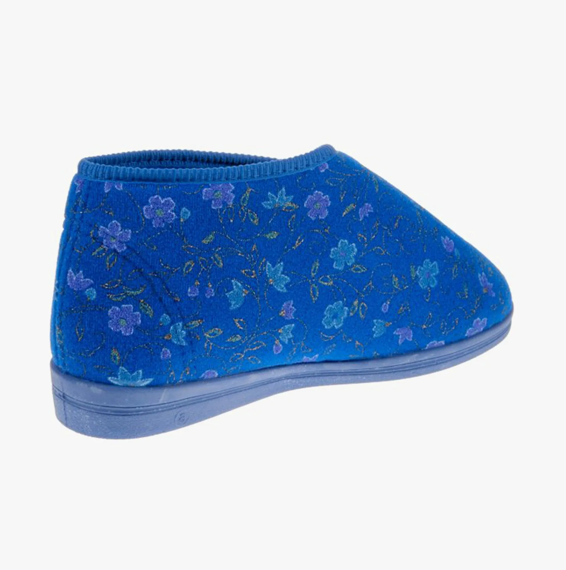Comfylux ANDREA Womens Boot Slippers Blue