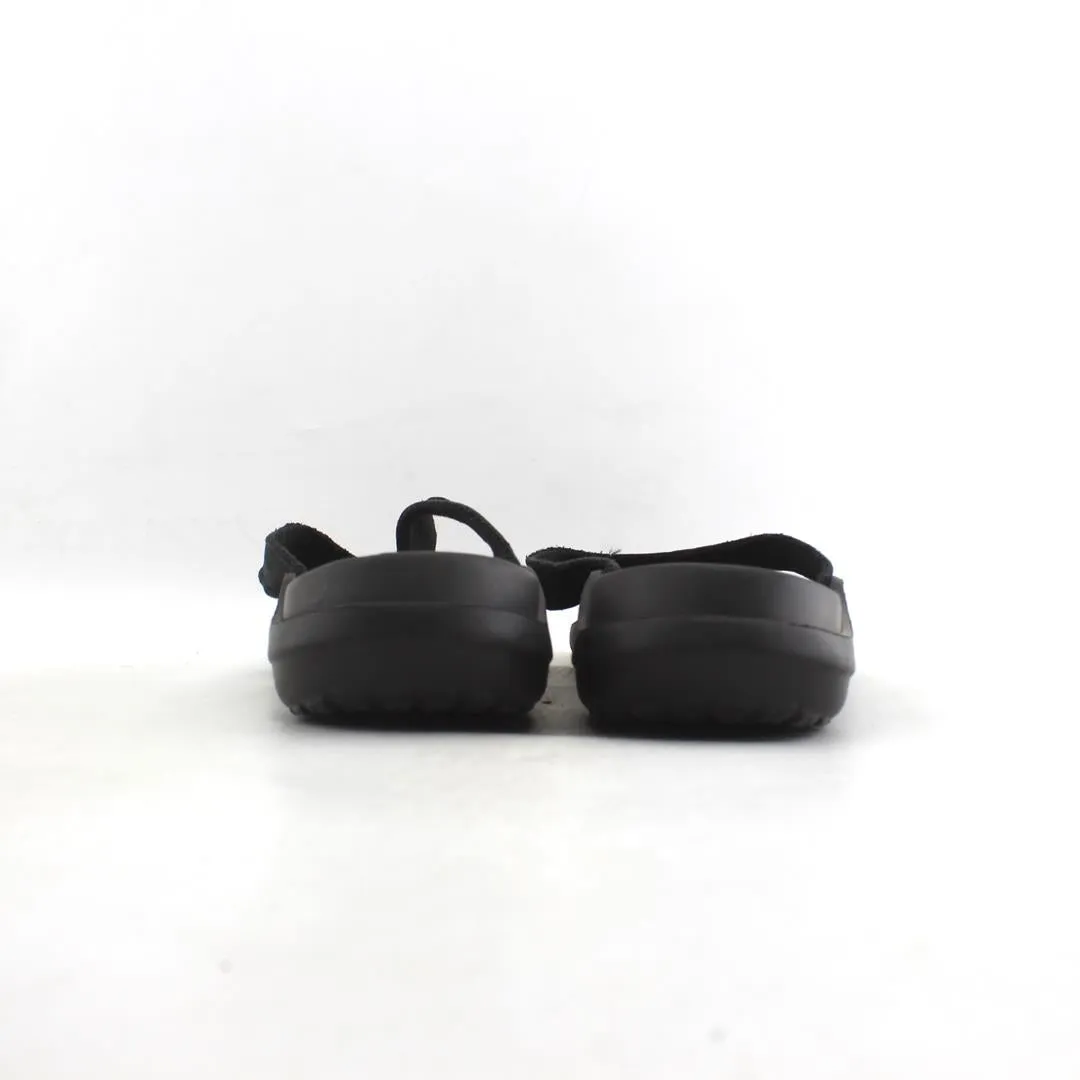 CROCS CAPRI  BIJOU BLACK RELAXED FIT