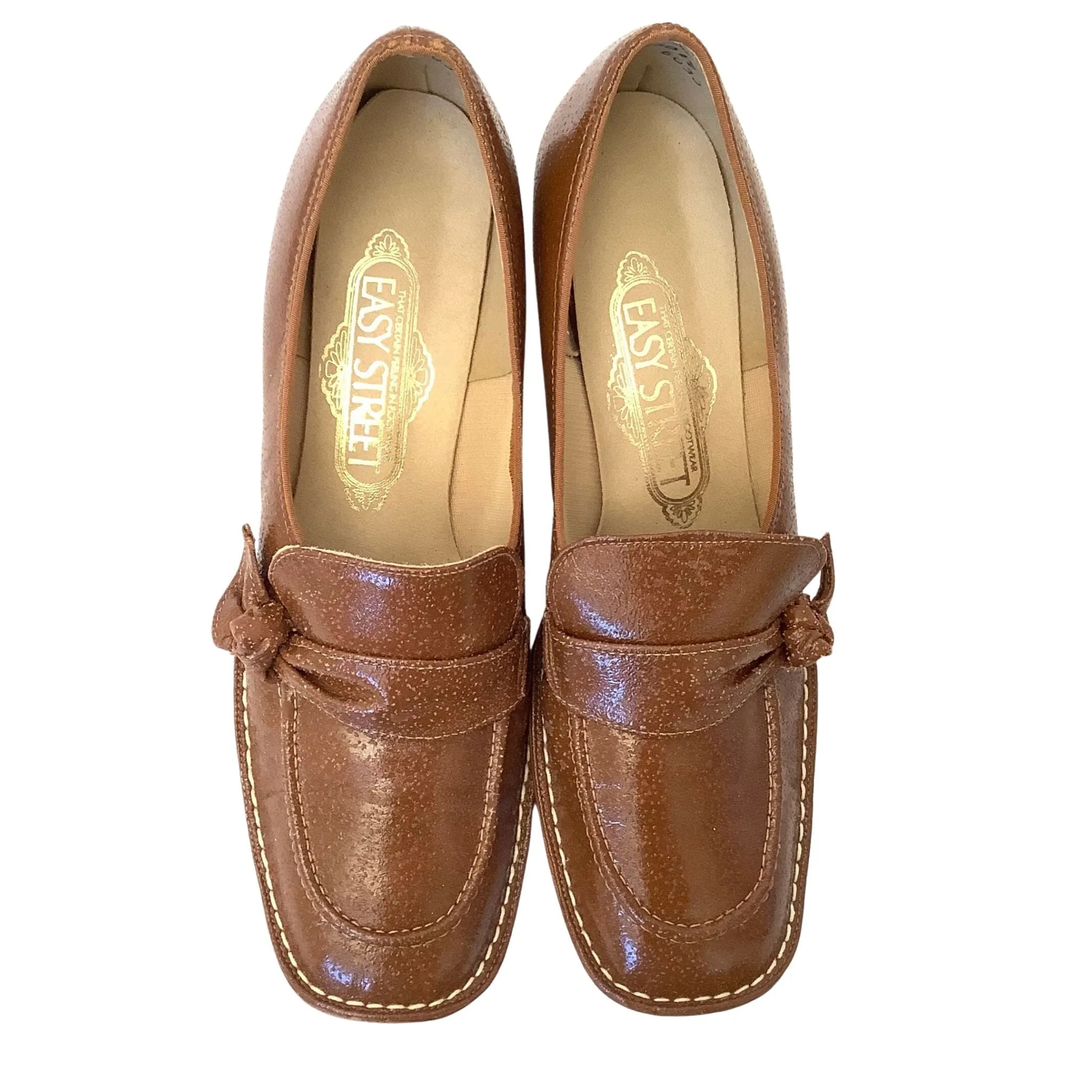 Easy Street Brown Heels