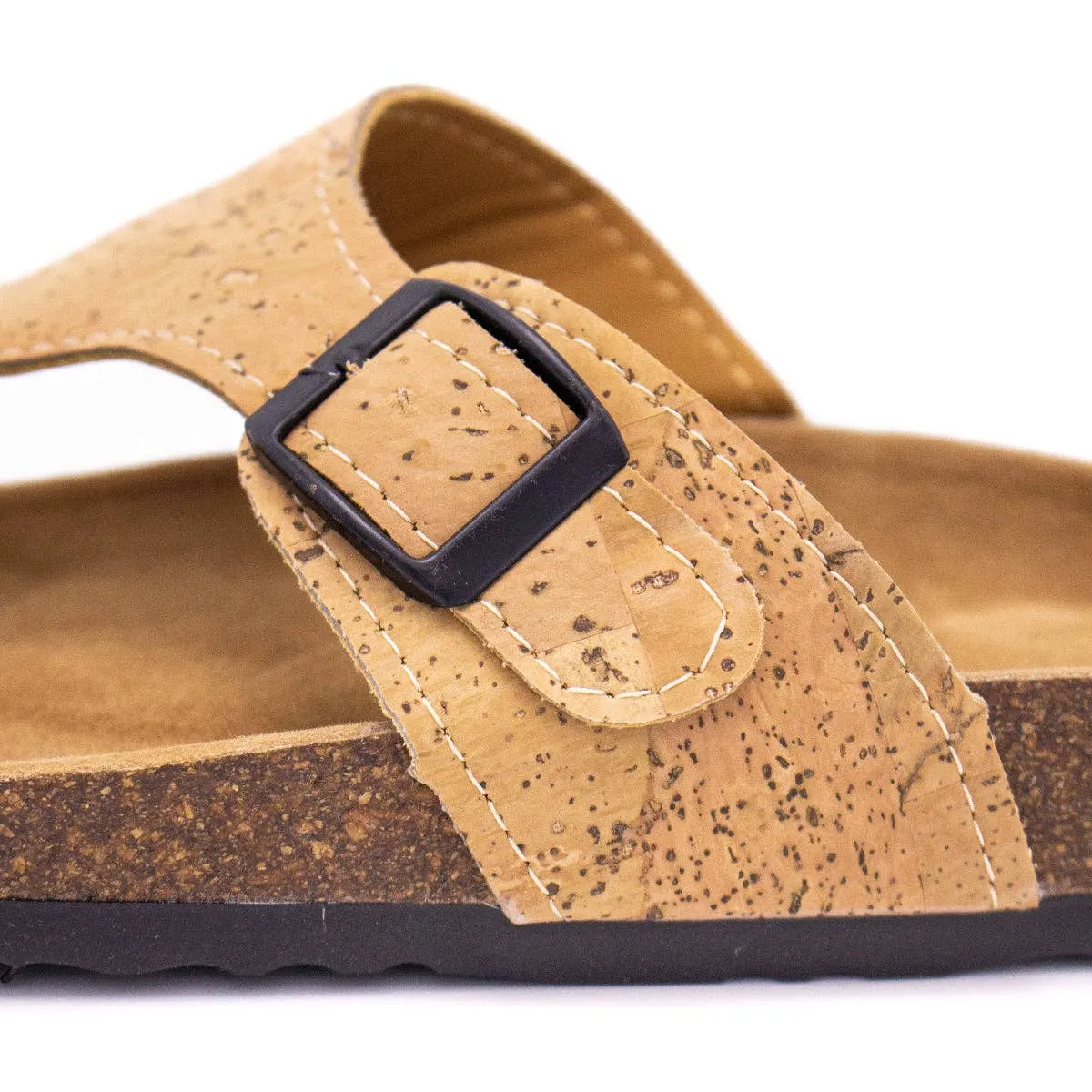 Eco-Friendly Comfort: Summer Cork Sandals for Women