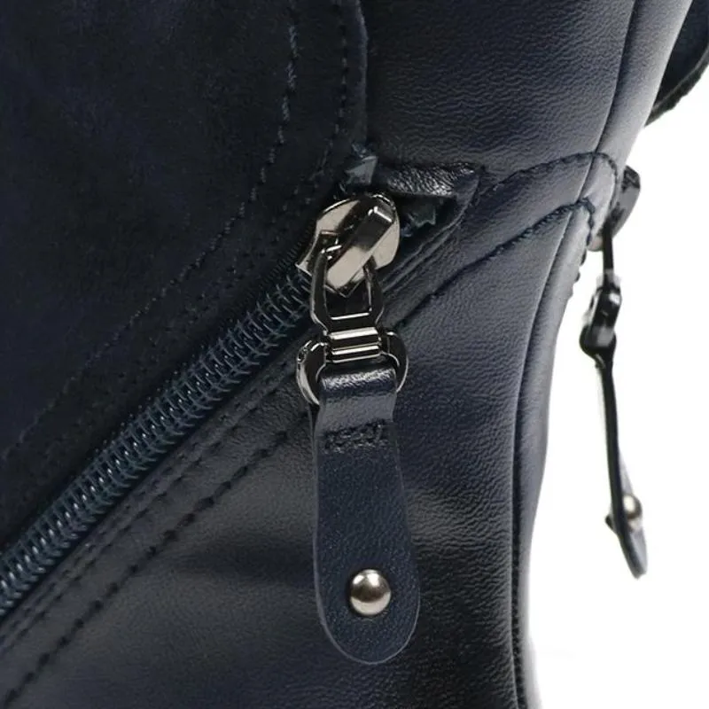 Fashion Faux Suede Leather Boots