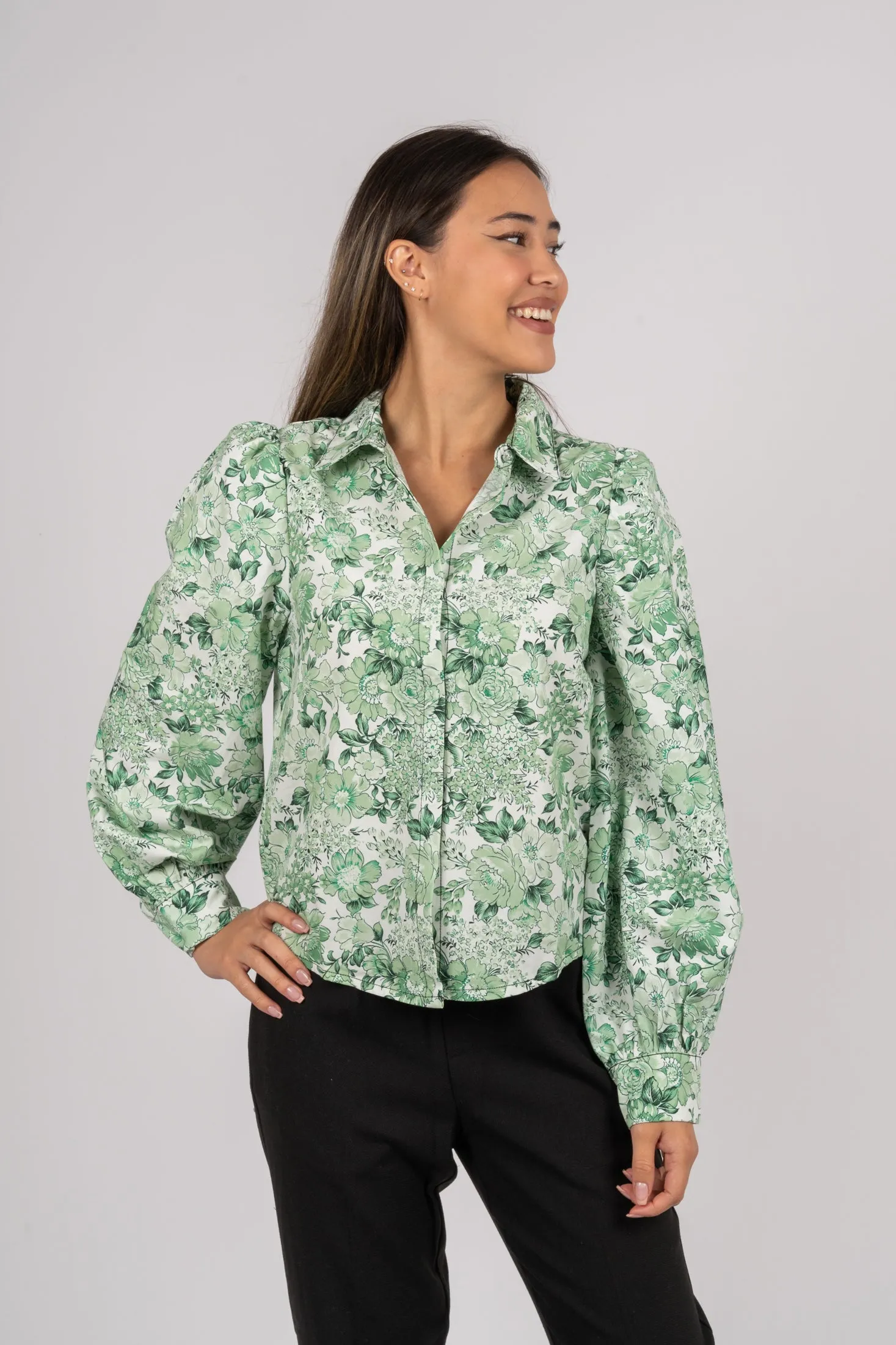 Forever Blouse - Vintage Flower