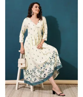 Graceful Gathering Midi Dress