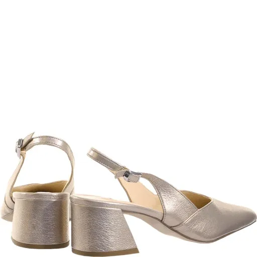 Hogl Metallic Sling Pumps |1046117800