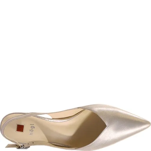 Hogl Metallic Sling Pumps |1046117800