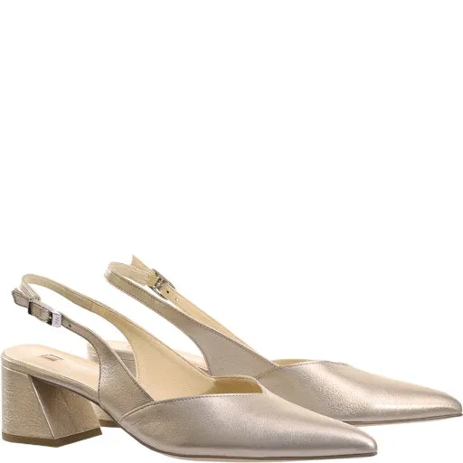 Hogl Metallic Sling Pumps |1046117800