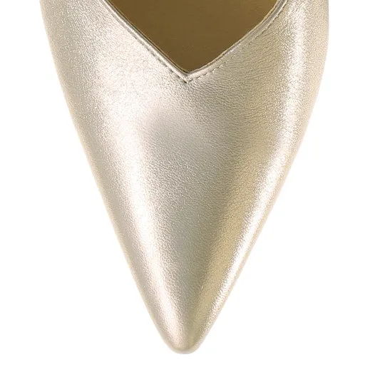 Hogl Metallic Sling Pumps |1046117800