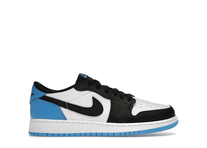 Jordan 1 Retro Low Og Black Dark Powder Blue (Gs)