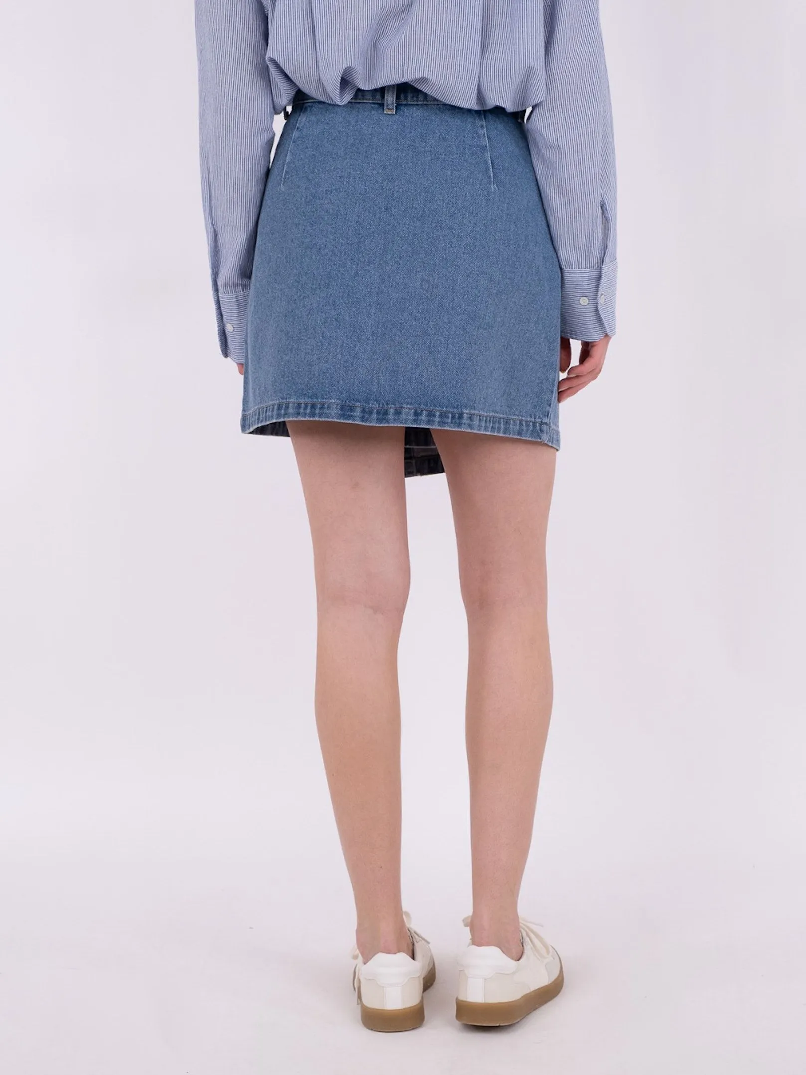 Kendra D Skirt - Vintage Blue