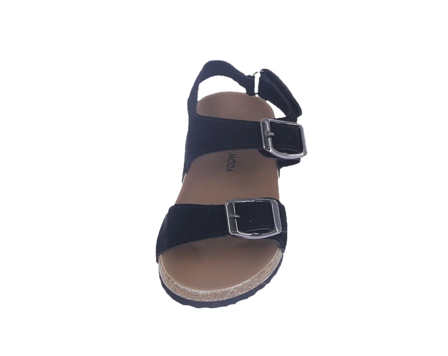 KID'S SHOES BLACK NUB SANDALS MARS-1A