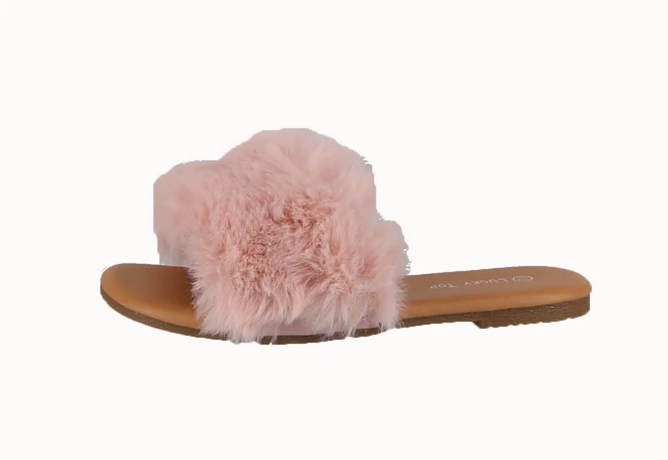 KID'S SHOES BLUSH SUEDE SANDALS SALINAS-1K