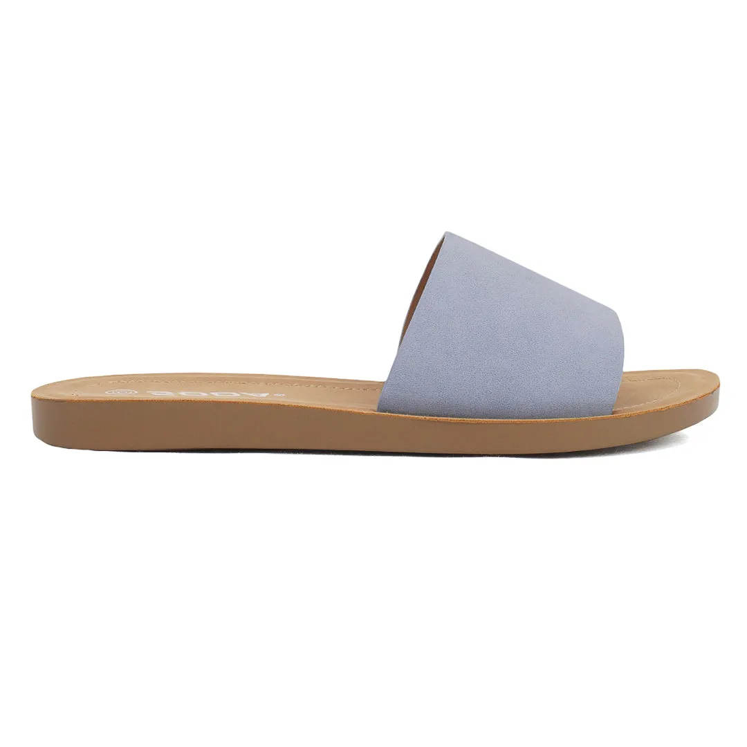 Maia - Comfort Flat Sandals, Padded Insole & Open Round Toe, Perfect for Relaxed Summer Days or Casual Outings