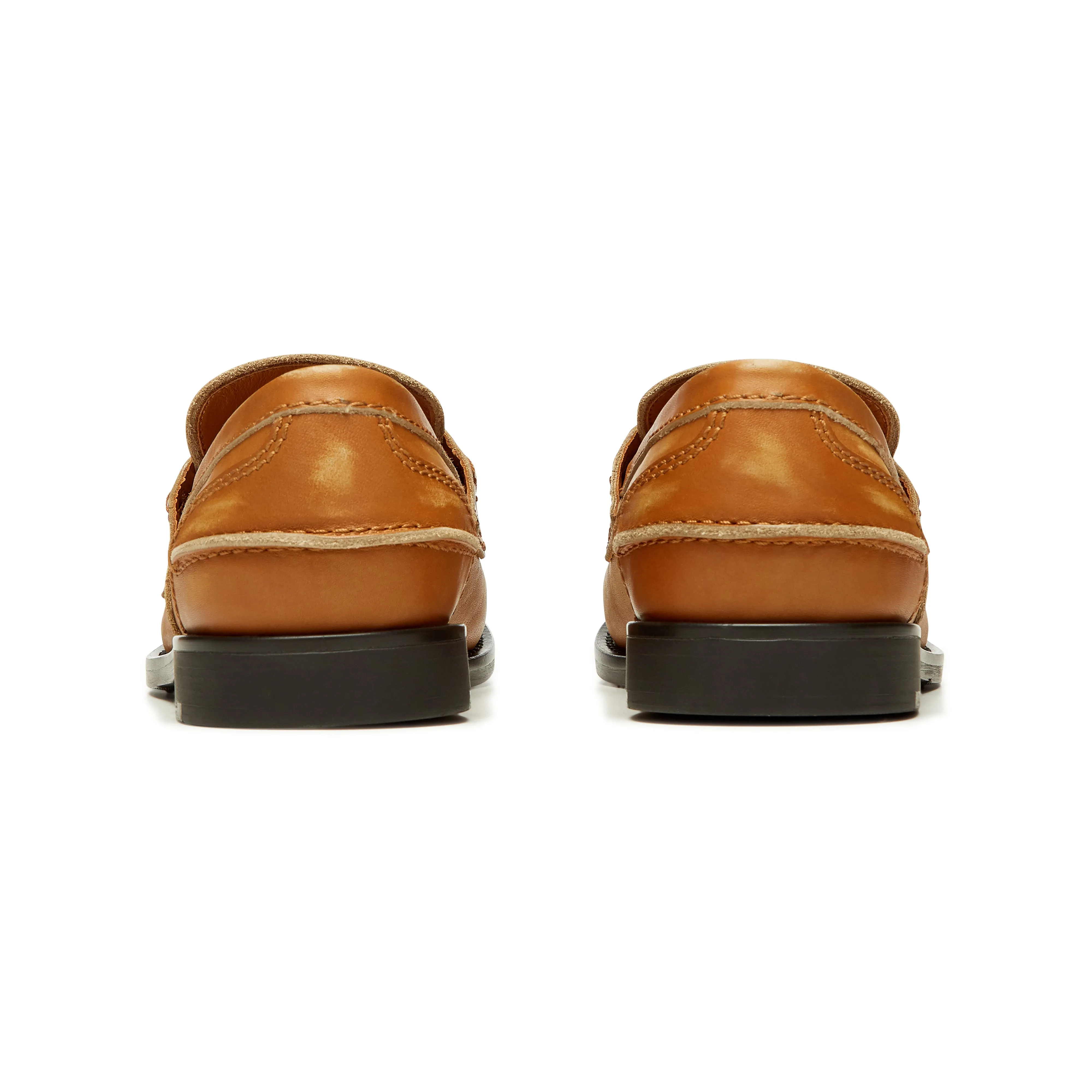 Miu Miu - Women's Vintage Effect Loafers - (Natural)