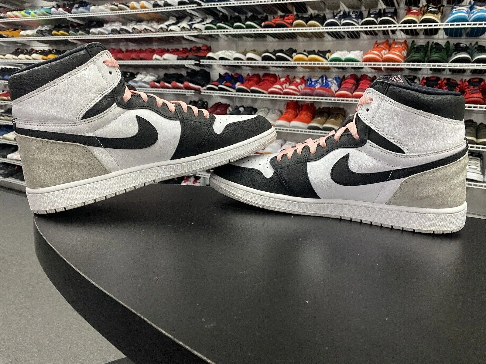 Nike Air Jordan 1 Retro High OG Bleached Coral 555088-108 No Insoles Men's Sz 14