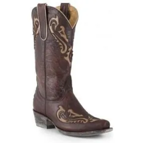 Old Gringo Yippee Ki Yay Korina Chocolate and Bone Women's Boot