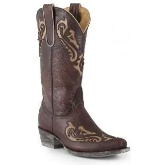 Old Gringo Yippee Ki Yay Korina Chocolate and Bone Women's Boot