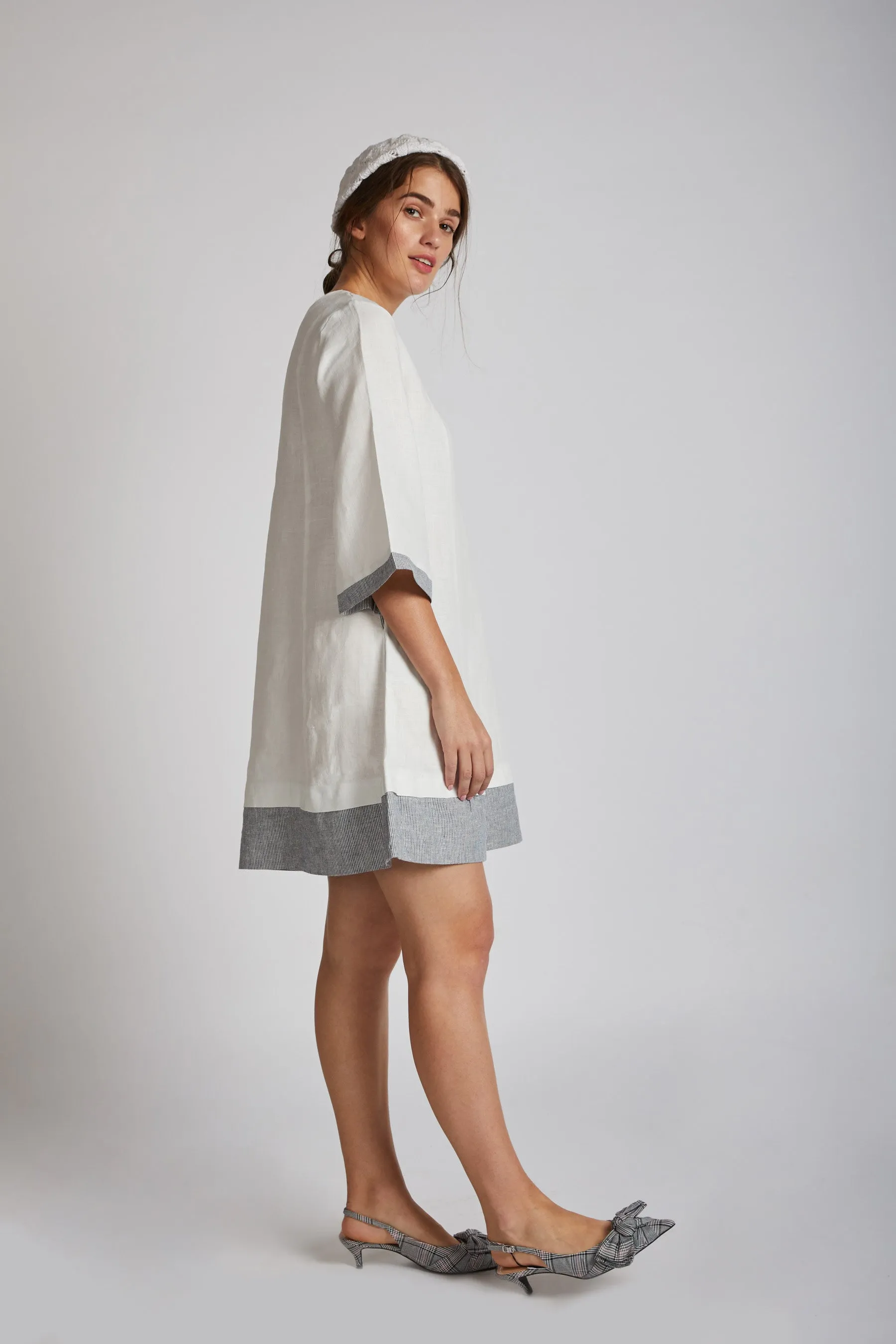 Papercrane Panelled Flared Dress