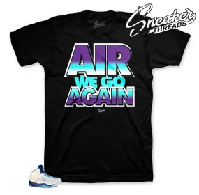 Retro 5 Grape Air We Go Shirt