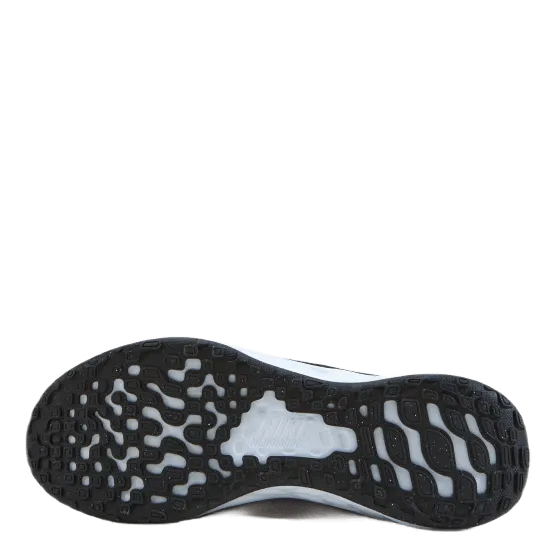 Revolution 6 Big Kids' Running Black/metallic Gold-white