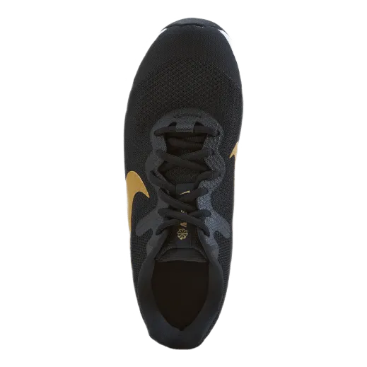 Revolution 6 Big Kids' Running Black/metallic Gold-white