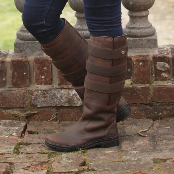 Rhinegold Elite Colorado Leather Country Boots