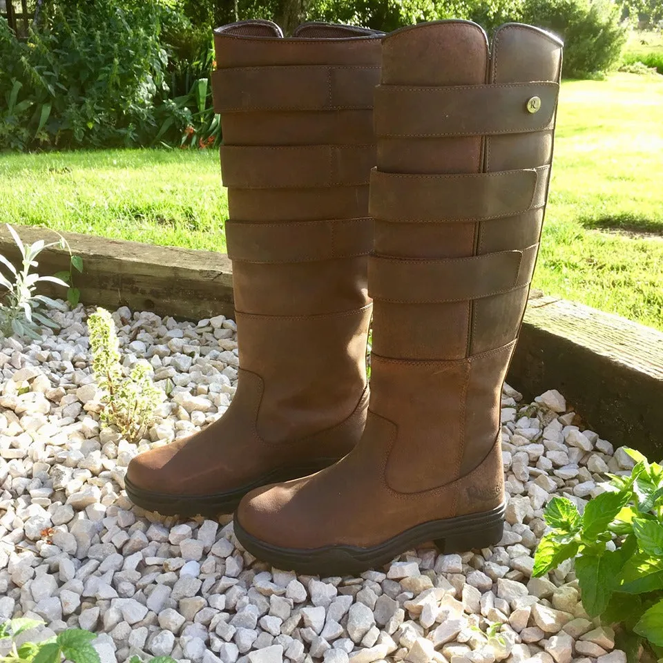 Rhinegold Elite Colorado Leather Country Boots