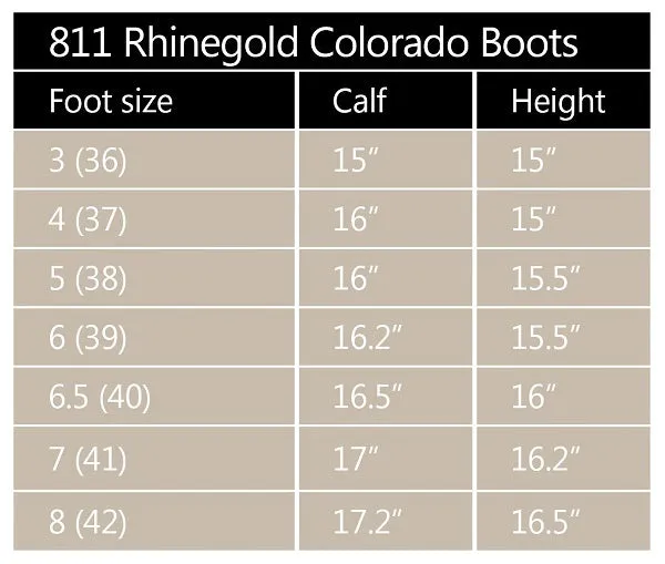 Rhinegold Elite Colorado Leather Country Boots