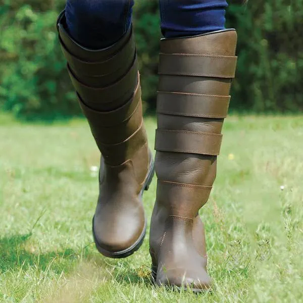 Rhinegold Elite Colorado Leather Country Boots