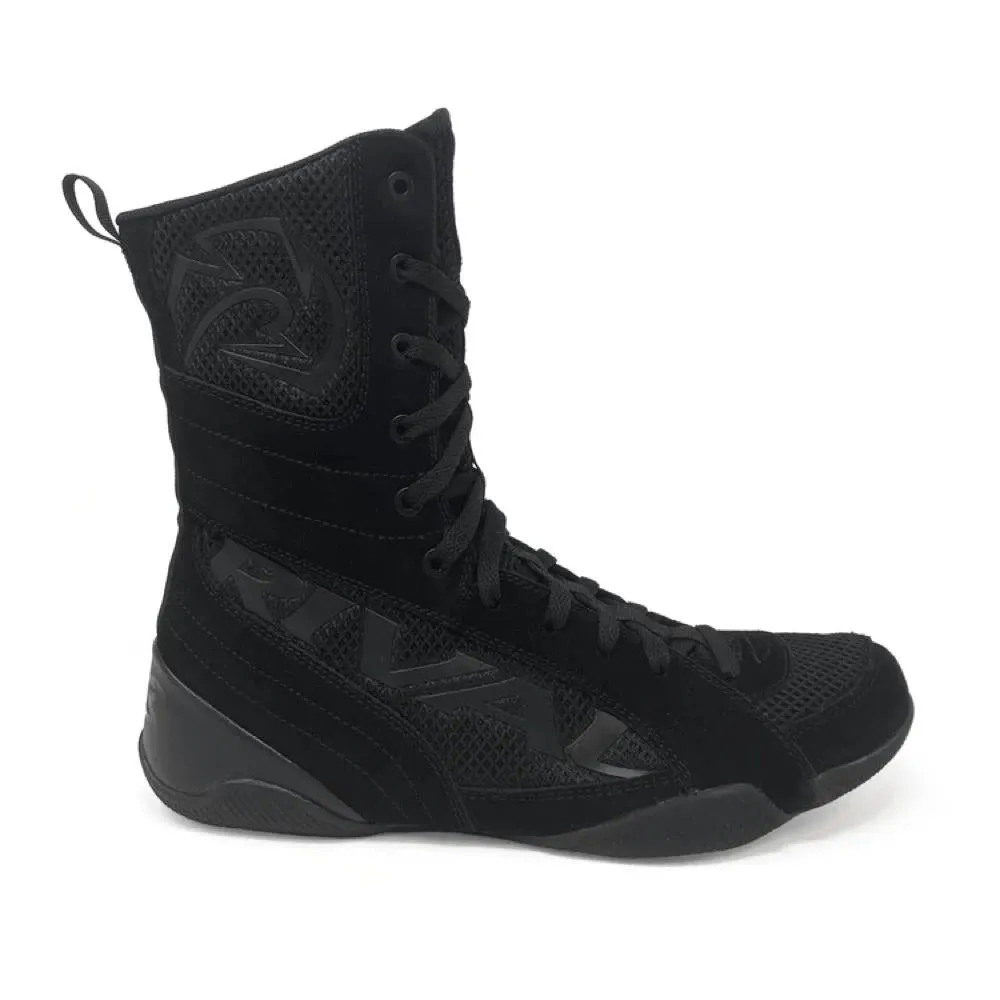 Rival RSX Guerrero High-Top Boxing Boots - Black