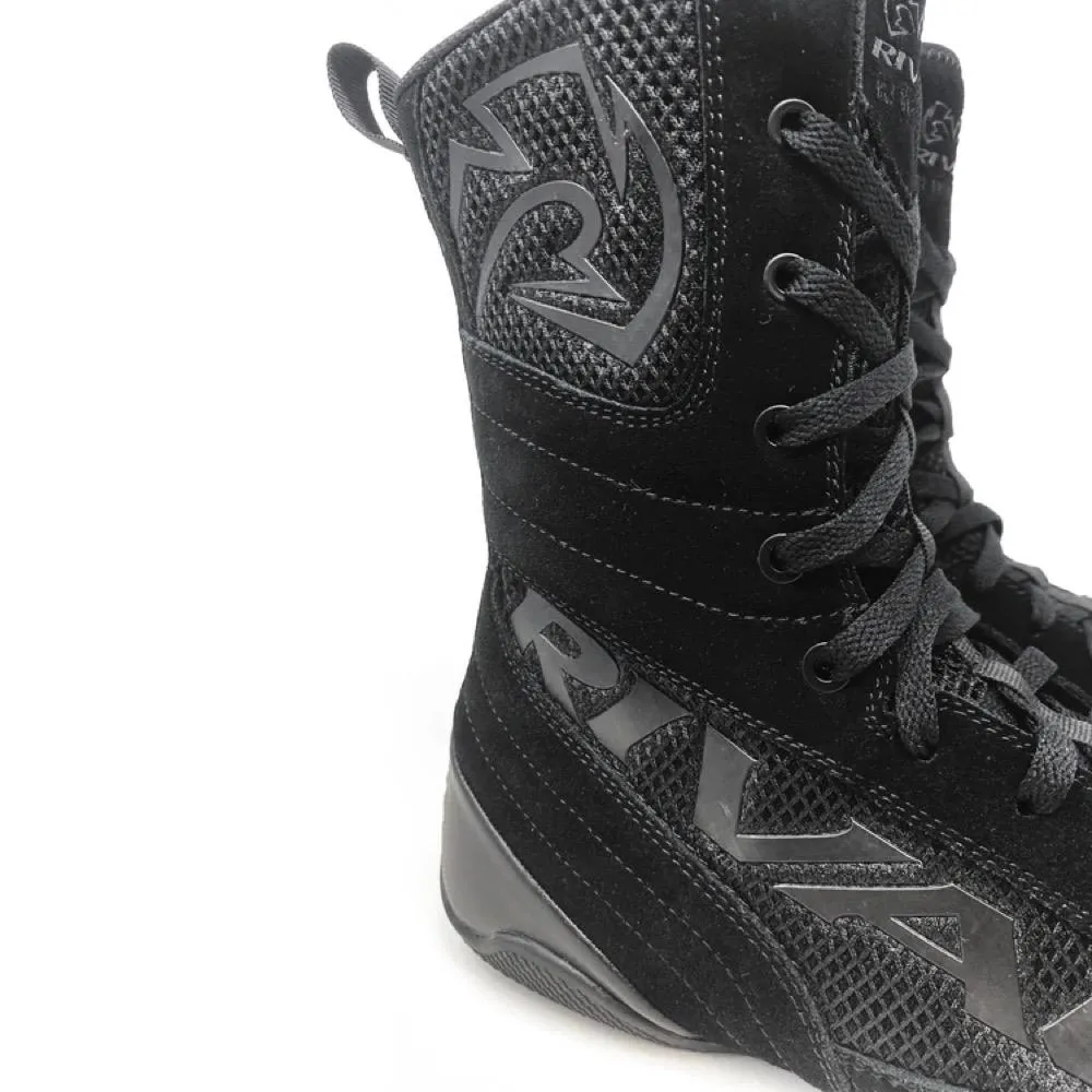 Rival RSX Guerrero High-Top Boxing Boots - Black