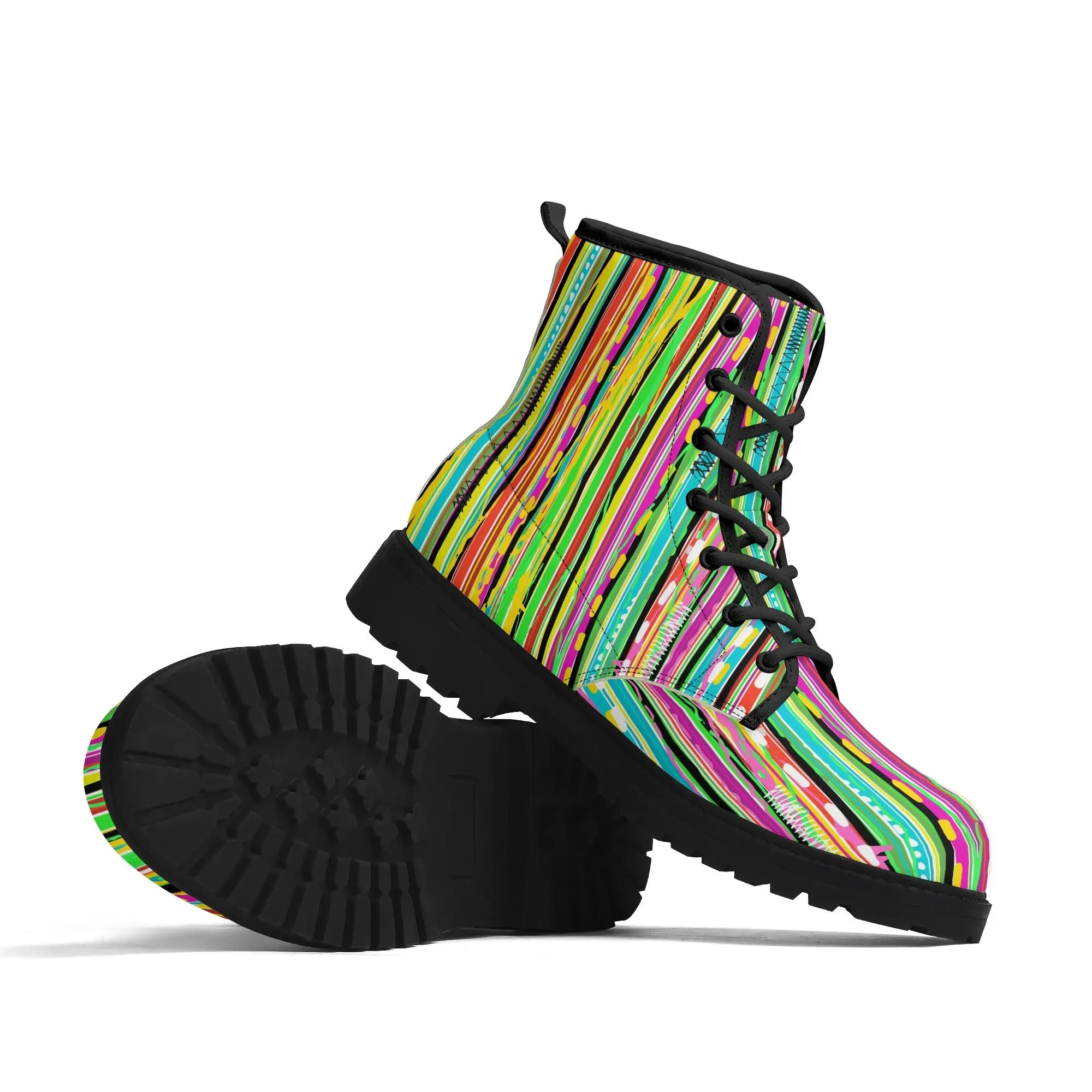 Treadz Signature Boots - Candy Stripe