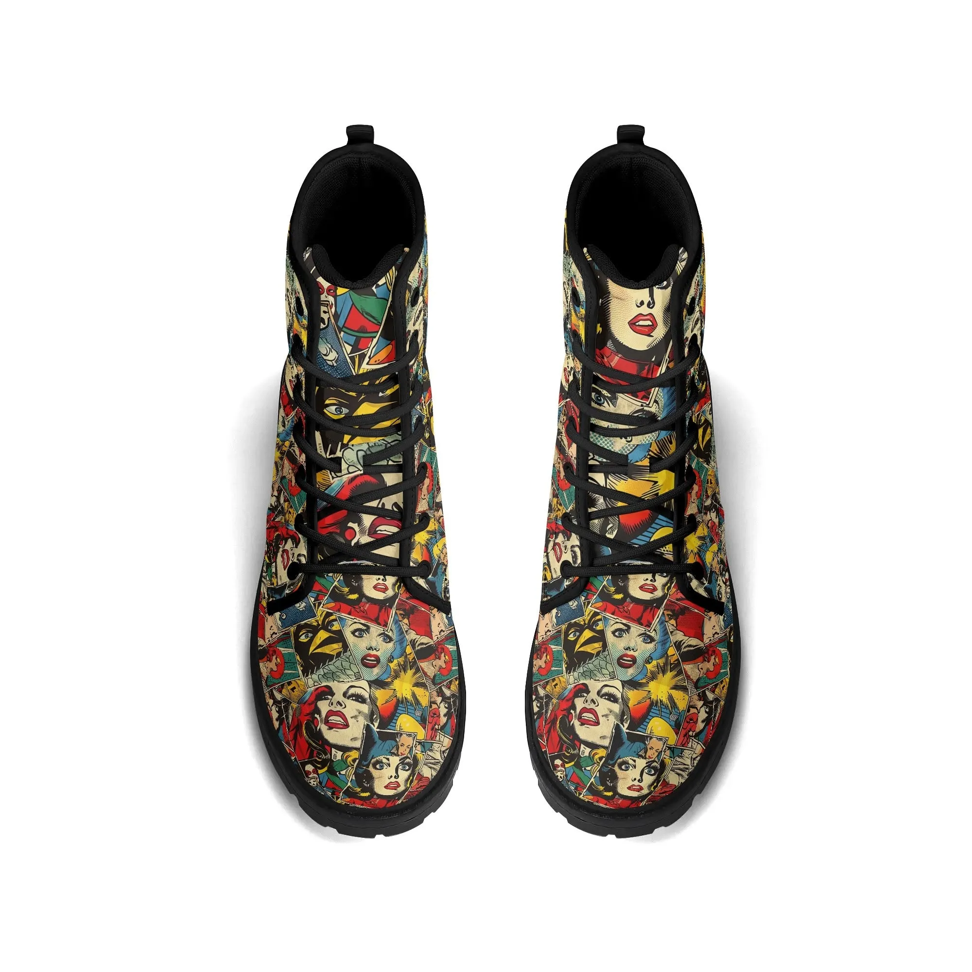 Treadz Signature Boots - Comic Strip