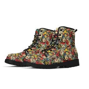 Treadz Signature Boots - Comic Strip