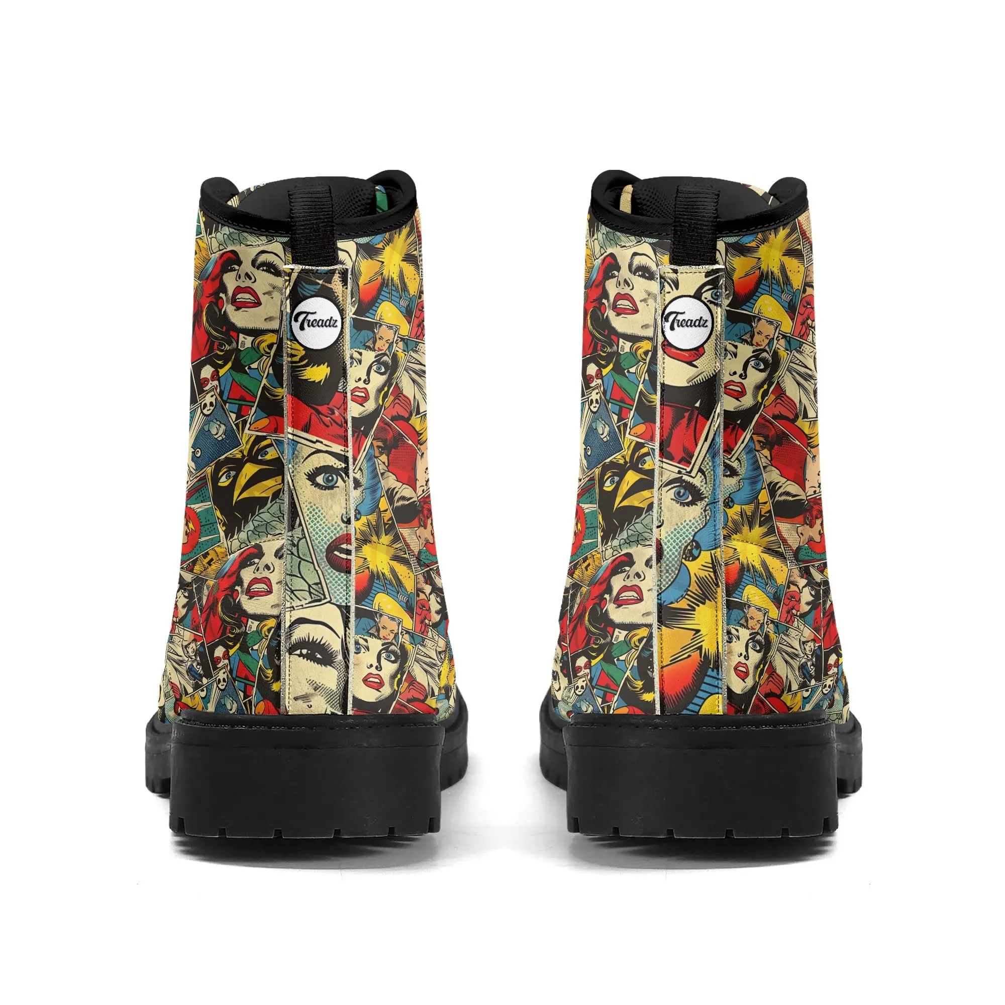Treadz Signature Boots - Comic Strip