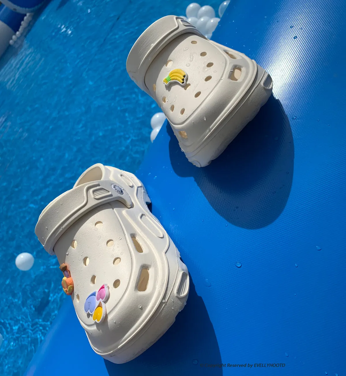 Tyler | Platform Cloud Slides Beach Sandals Garden Clogs