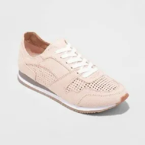 Women's dv Retro Style Effia Lace Up Jogger Sneakers Tennis Shoes Blush Size 10
