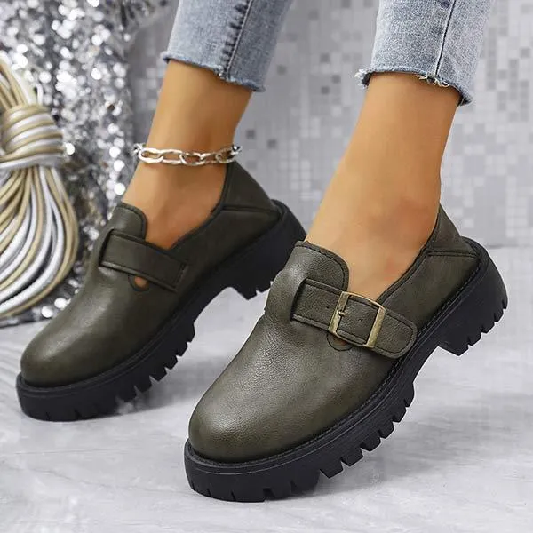 Women's Platform Vintage Loafers 47149967C