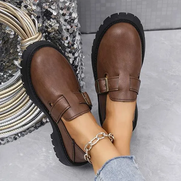Women's Platform Vintage Loafers 47149967C