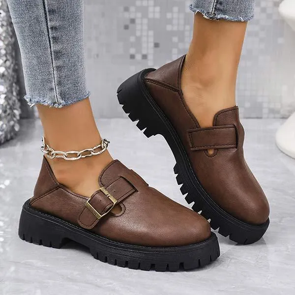 Women's Platform Vintage Loafers 47149967C