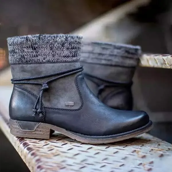 Women'S Side Zip Thermal Booties 94221169C
