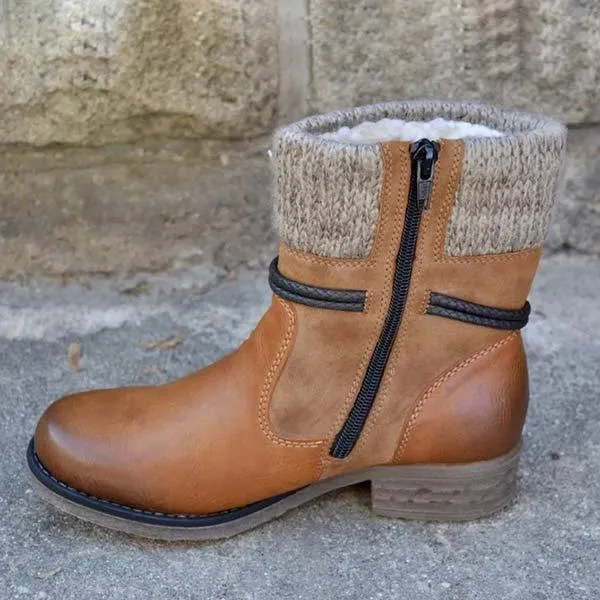 Women'S Side Zip Thermal Booties 94221169C